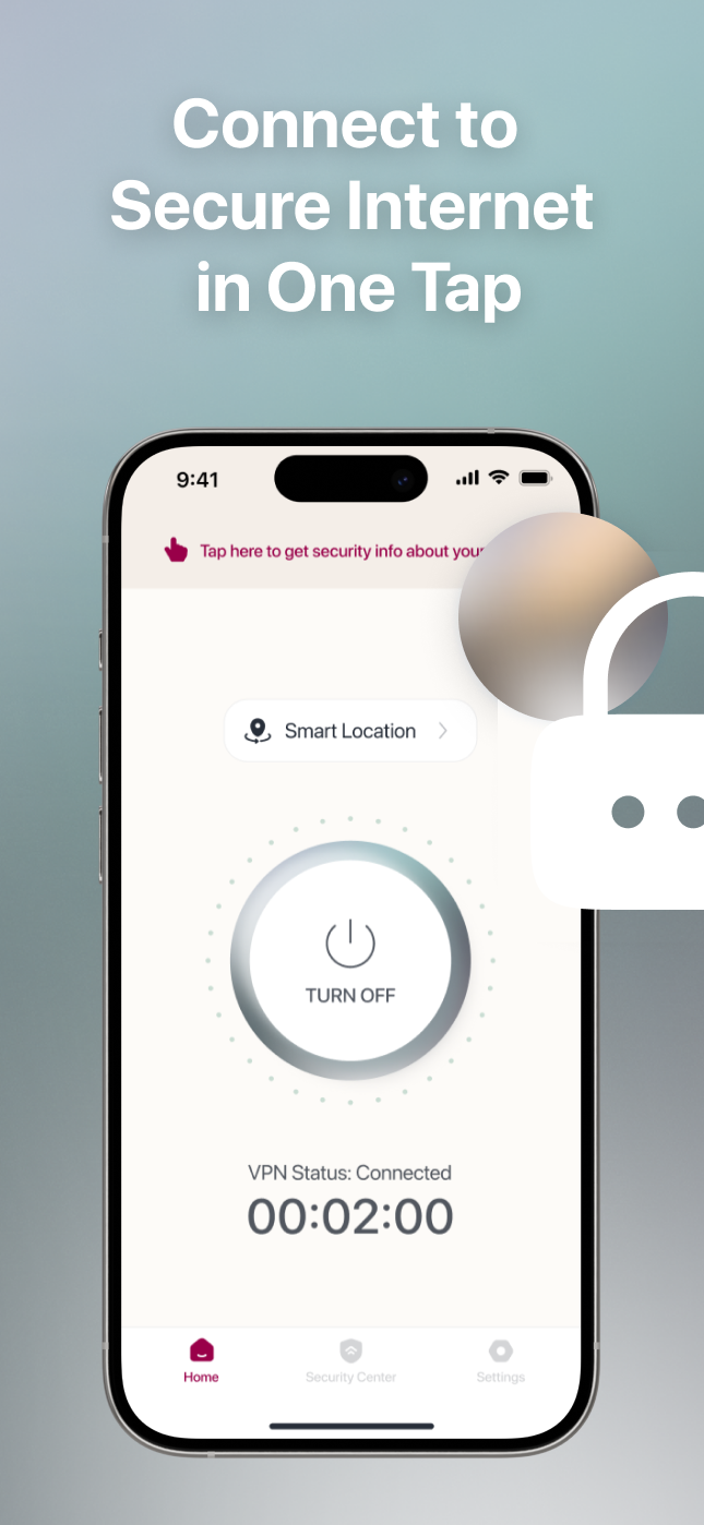 Defendo VPN App Screenshot